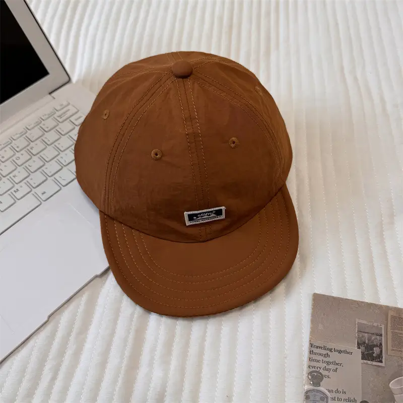 Black Japanese-style Baseball Cap for Men Women - Image 3