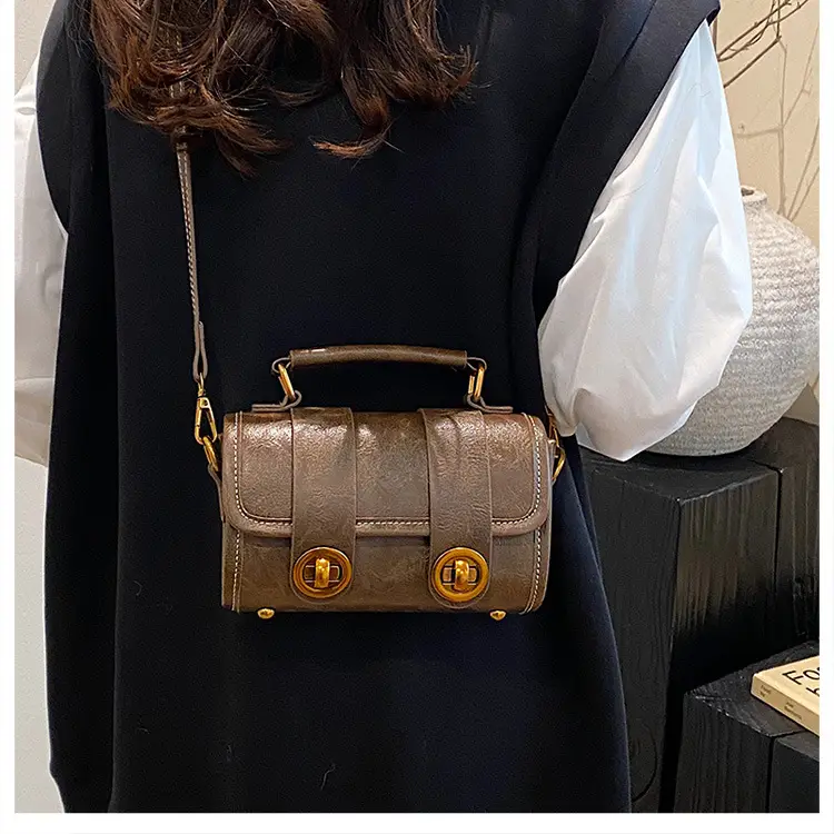 Black Leather Shoulder Crossbody Bag for Women Spring Summer 2026 — feature 24
