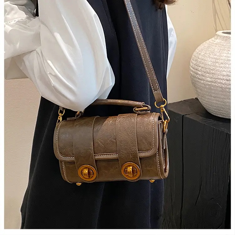 Black Leather Shoulder Crossbody Bag for Women Spring Summer 2026 — feature 26