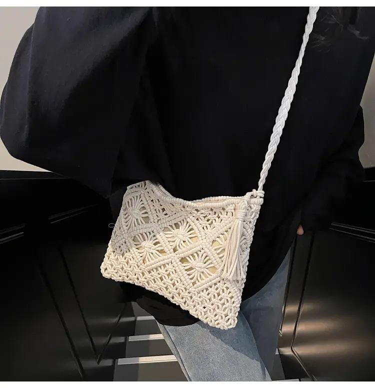 Black Woven Crossbody Tote Bag for Women 2025 — feature 17