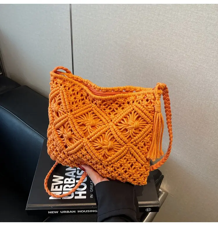 Black Woven Crossbody Tote Bag for Women 2025 — feature 33