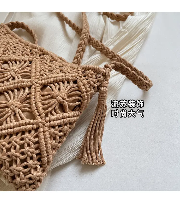 Black Woven Crossbody Tote Bag for Women 2025 — feature 7