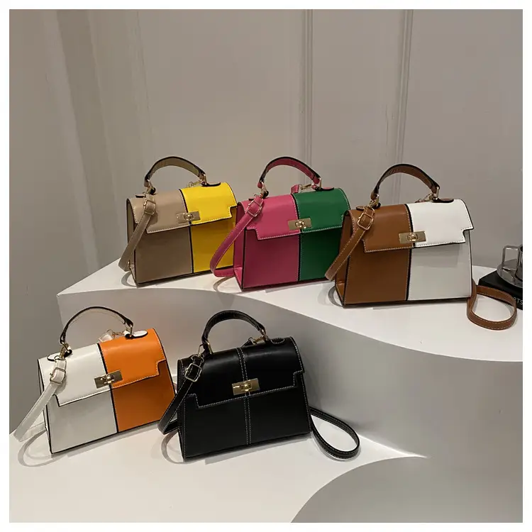 Black Leather Shoulder Bag with Gold Clasp 2025 — feature 23