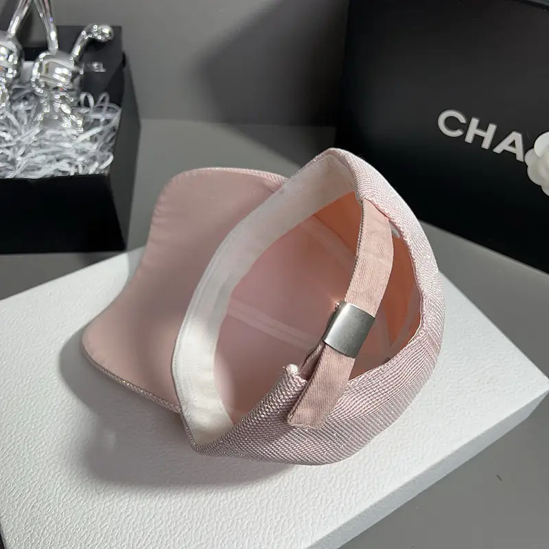Elegant Pink Sequin Baseball Cap for Women — feature 9