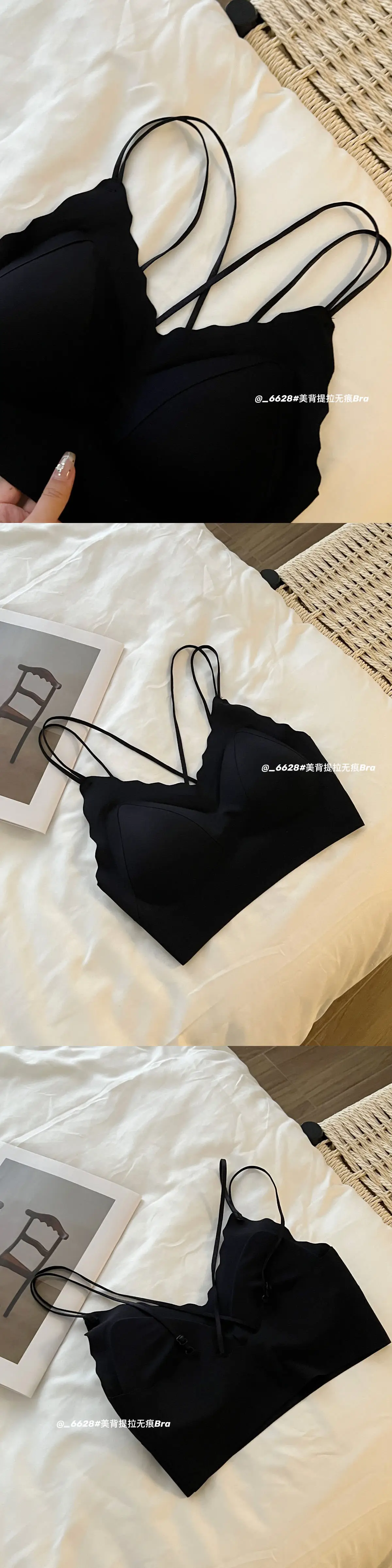 Traceless Women's Underwear with Steel Ring Back & Adjustable Straps — feature 21