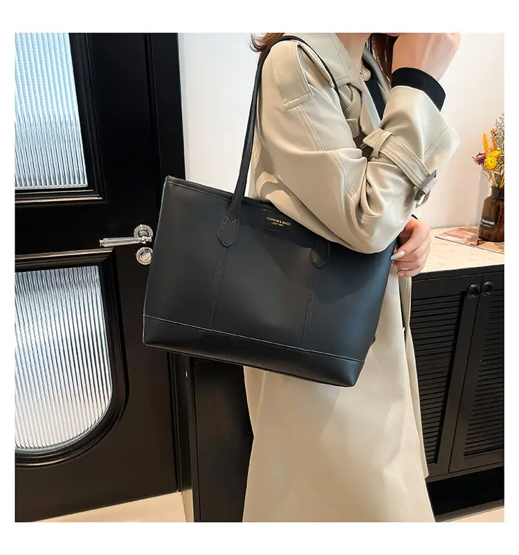2025 Retro Korean Style Women's Leather Tote Bags — feature 10