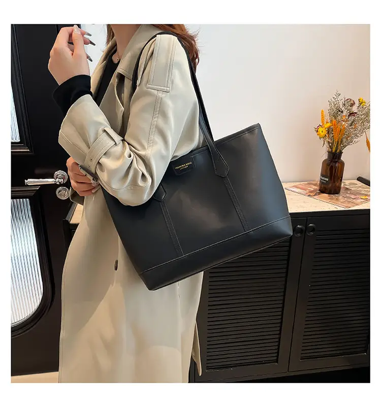 2025 Retro Korean Style Women's Leather Tote Bags — feature 11
