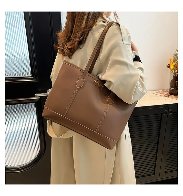 2025 Retro Korean Style Women's Leather Tote Bags — feature 14