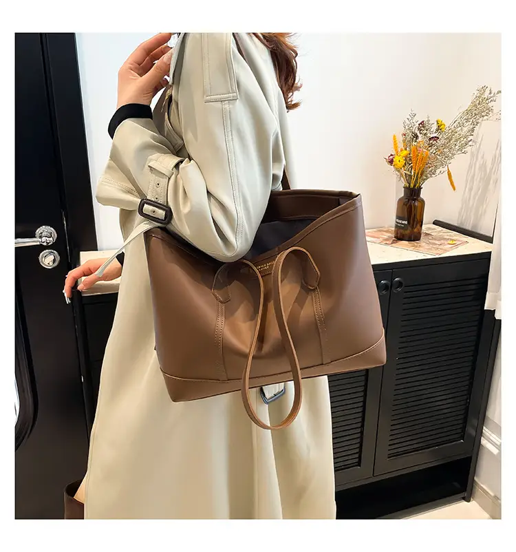 2025 Retro Korean Style Women's Leather Tote Bags — feature 17