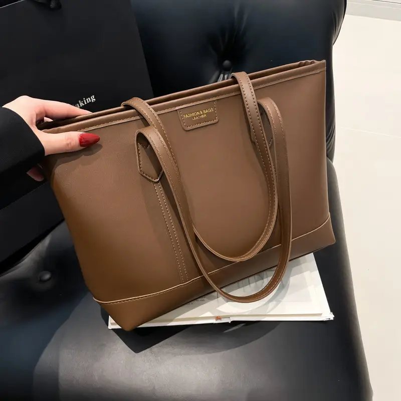 2025 Retro Korean Style Women's Leather Tote Bags — feature 32