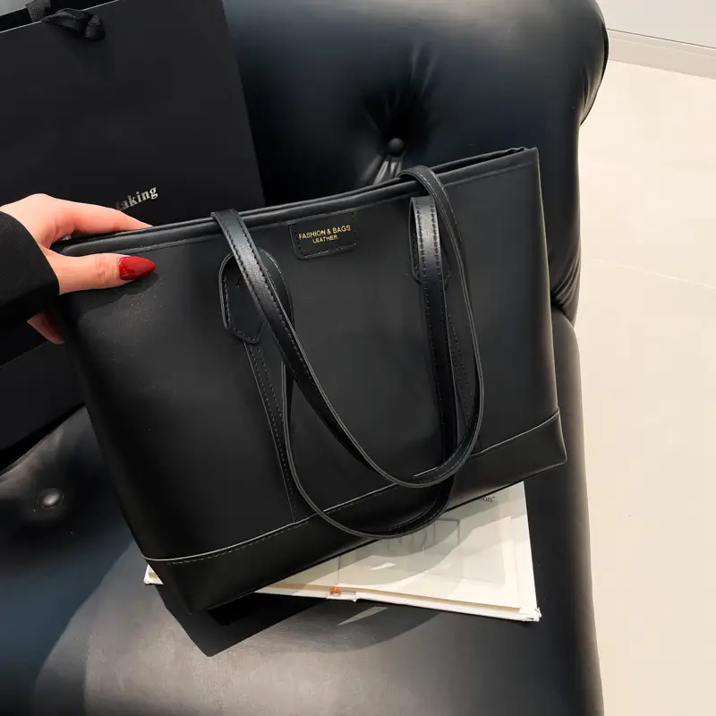 2025 Retro Korean Style Women's Leather Tote Bags — feature 33