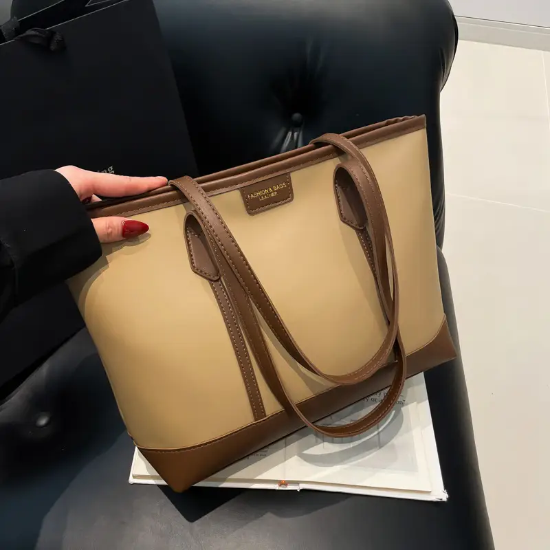 2025 Retro Korean Style Women's Leather Tote Bags — feature 35