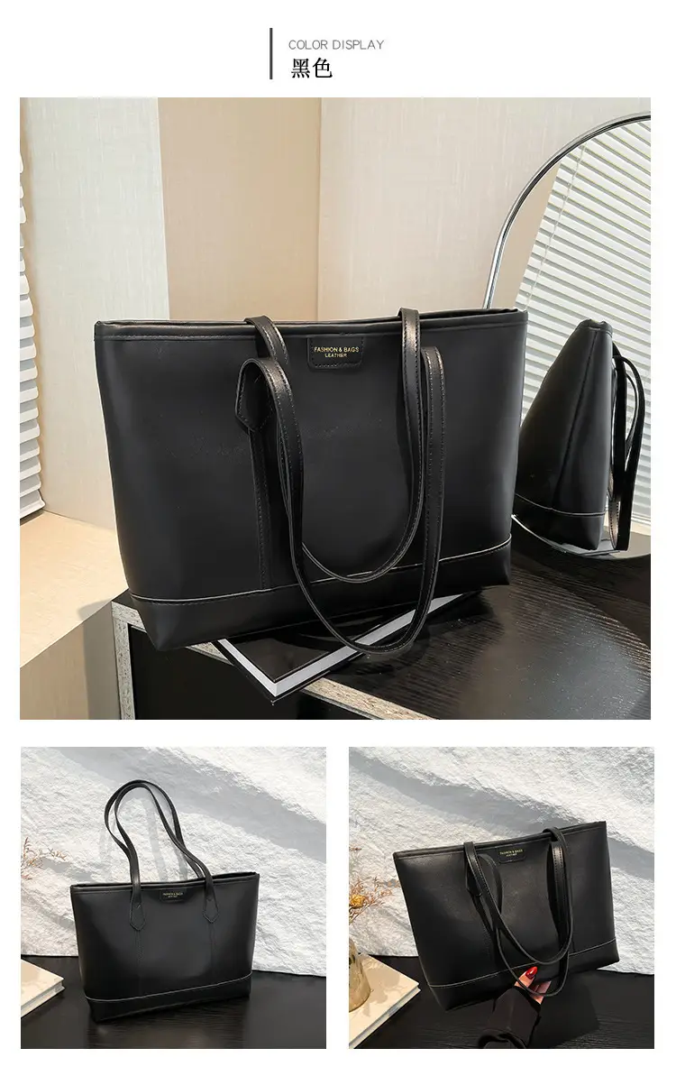 2025 Retro Korean Style Women's Leather Tote Bags — feature 36