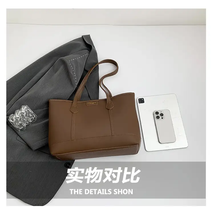 2025 Retro Korean Style Women's Leather Tote Bags — feature 6