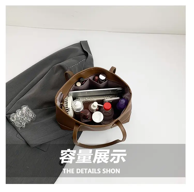 2025 Retro Korean Style Women's Leather Tote Bags — feature 7