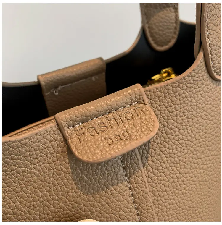 Women's Beige Crossbody Bag with Rabbit Charm 2026 — feature 15