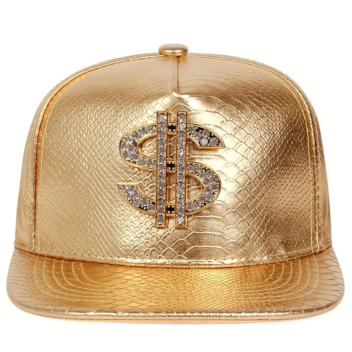 Gold Croc Embroidered Baseball Cap for Men Women — feature 3