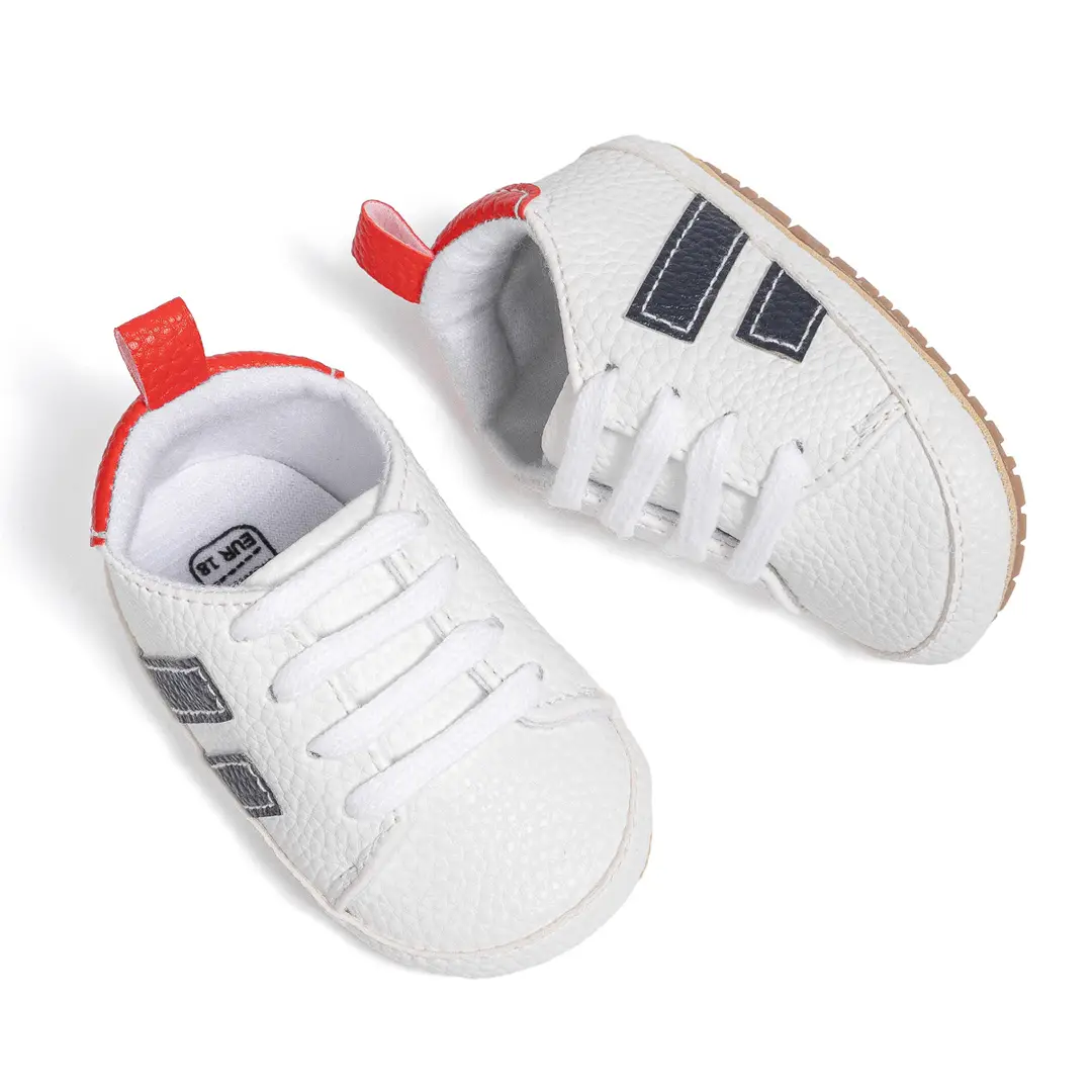 Amazon's Best-Selling White Baby Casual Shoes, Baby Boy Pre-Walking Shoes, Soft-Soled Walking Shoes, Baby Shoes - Image 5