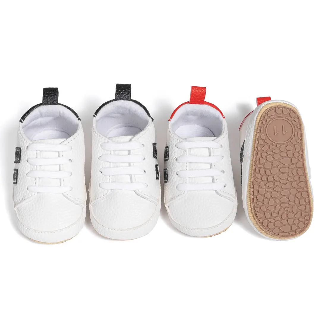 Amazon's Best-Selling White Baby Casual Shoes, Baby Boy Pre-Walking Shoes, Soft-Soled Walking Shoes, Baby Shoes — feature 12