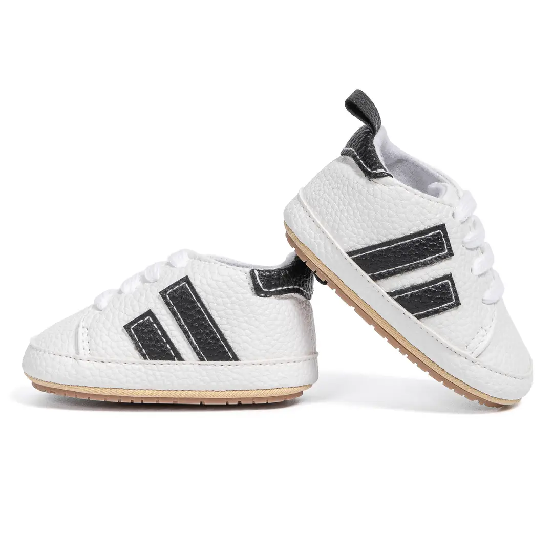 Amazon's Best-Selling White Baby Casual Shoes, Baby Boy Pre-Walking Shoes, Soft-Soled Walking Shoes, Baby Shoes — feature 13