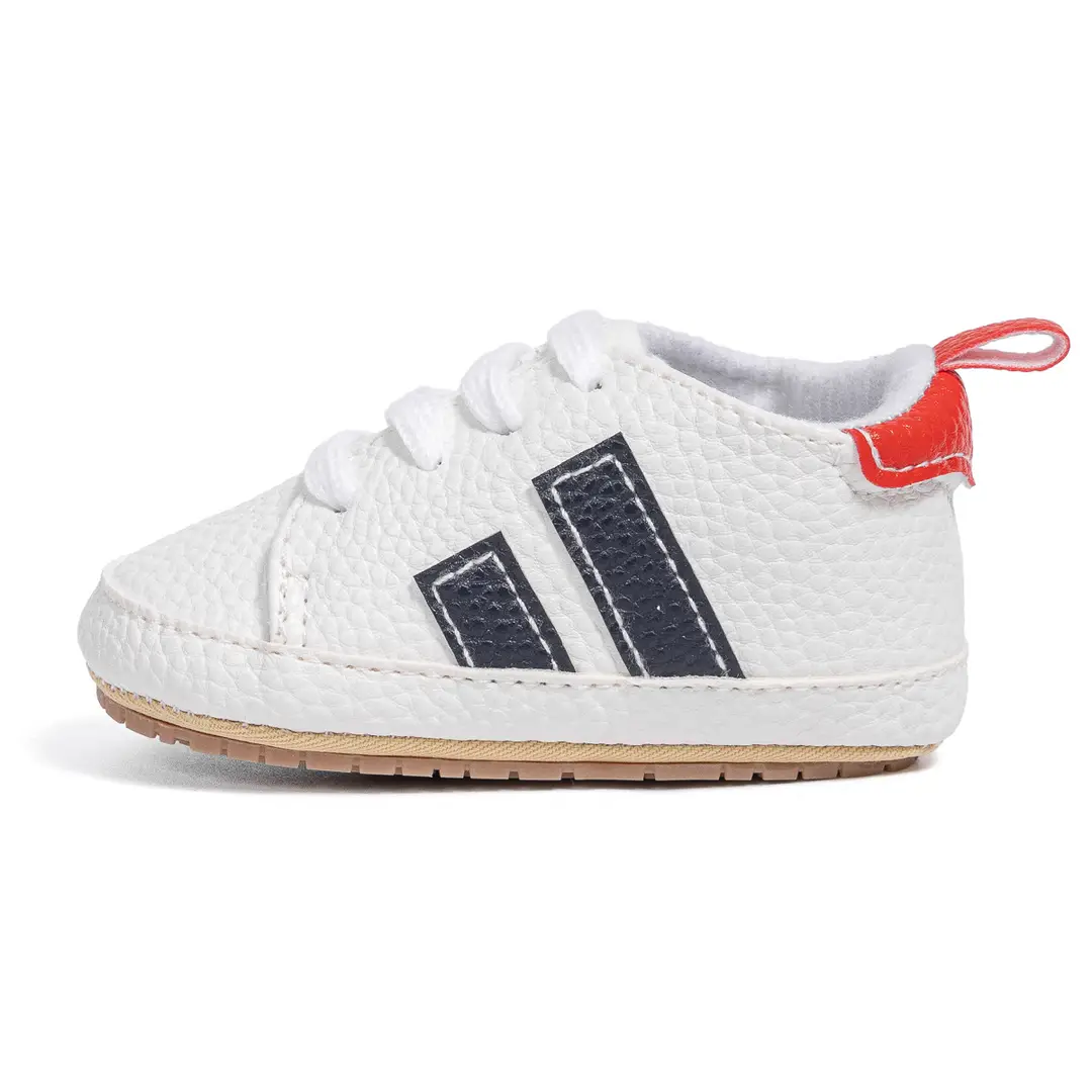 Amazon's Best-Selling White Baby Casual Shoes, Baby Boy Pre-Walking Shoes, Soft-Soled Walking Shoes, Baby Shoes — feature 17