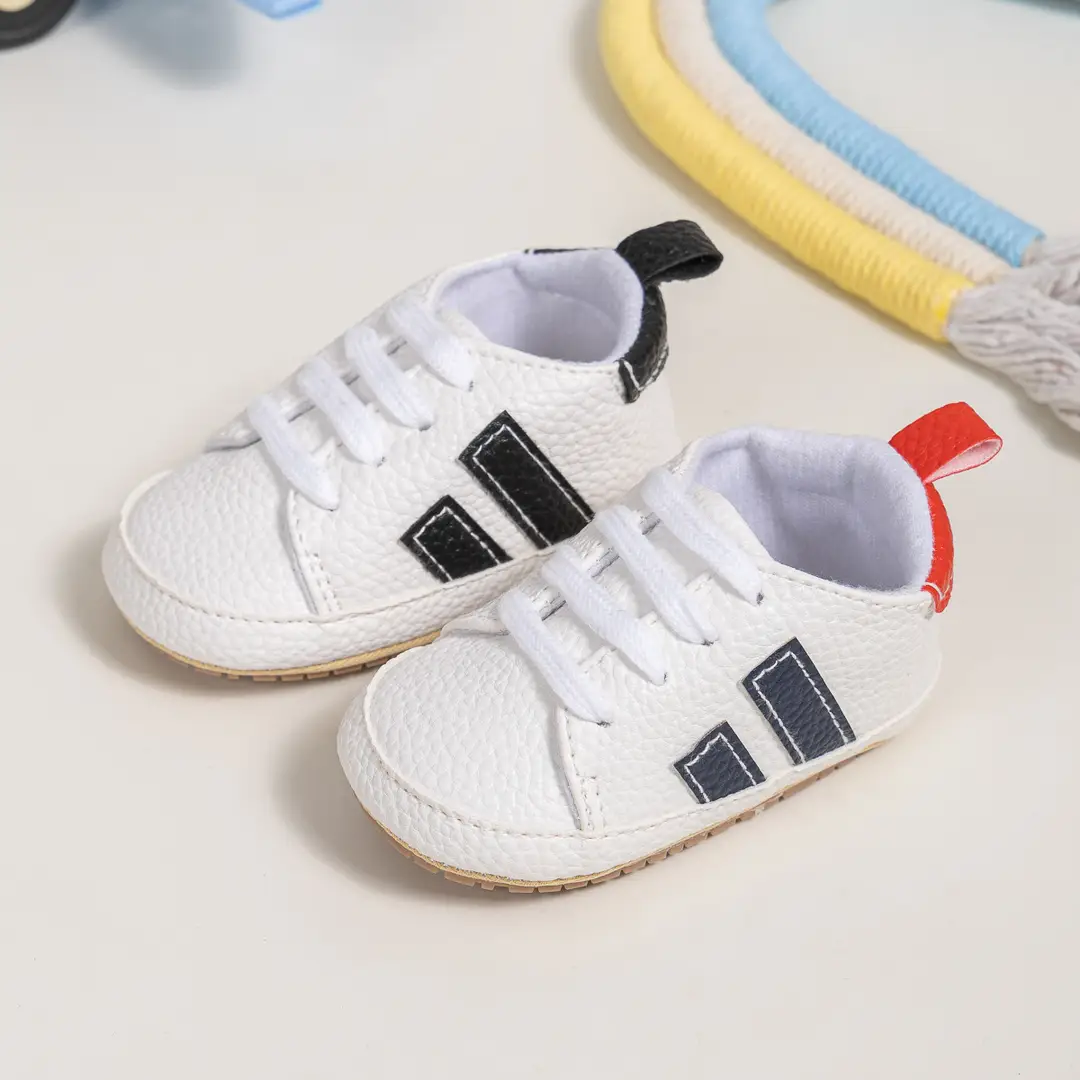 Amazon's Best-Selling White Baby Casual Shoes, Baby Boy Pre-Walking Shoes, Soft-Soled Walking Shoes, Baby Shoes — feature 4