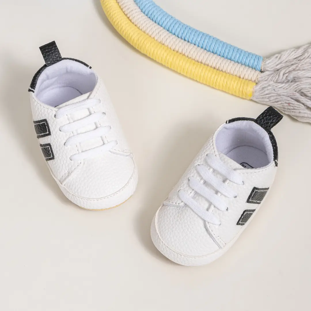 Amazon's Best-Selling White Baby Casual Shoes, Baby Boy Pre-Walking Shoes, Soft-Soled Walking Shoes, Baby Shoes — feature 6