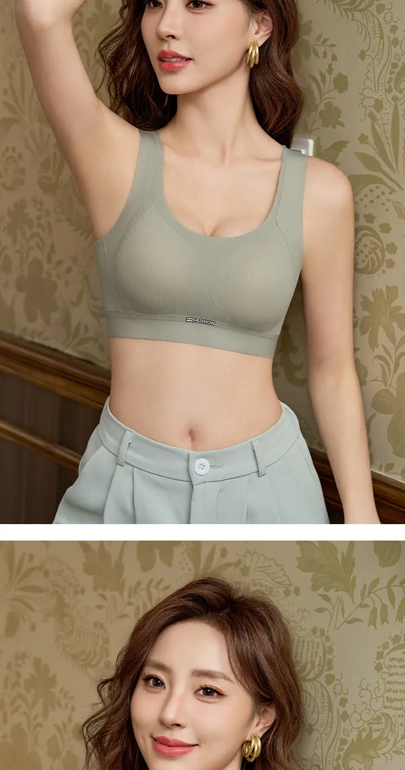 Traceless Sports Bra Underwear Push Up Small Comfortable — feature 19