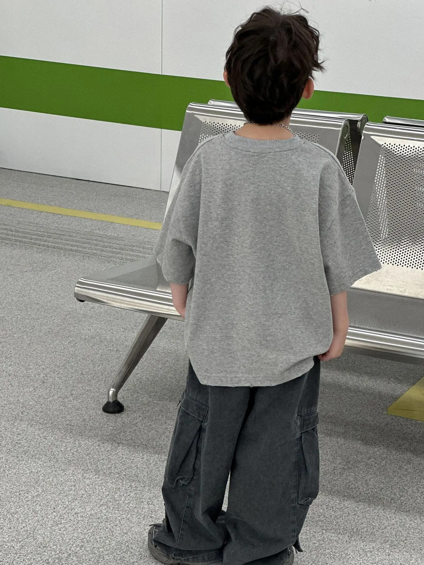 Kids Pure Cotton T-Shirt 2026 Summer Boys Short Sleeve Korean Style - Image 5