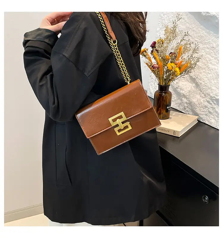 Brown Chain Shoulder Bag for Women 2025 — feature 19