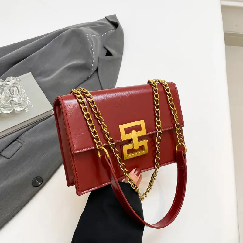 Brown Chain Shoulder Bag for Women 2025 - Image 3