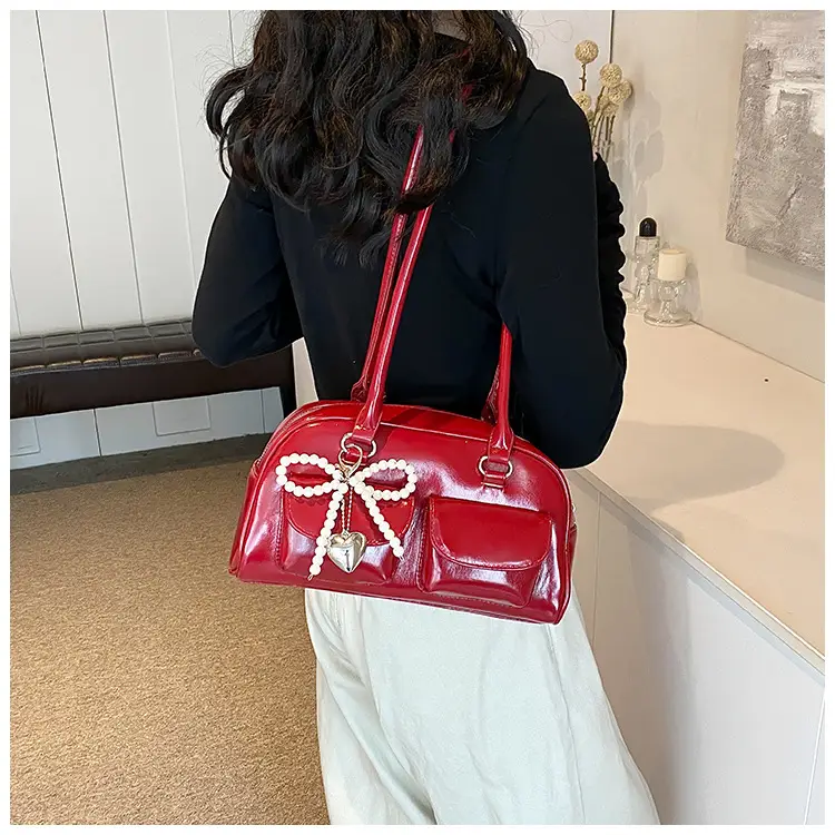 White Cross-Border Armpit Bag for Women — feature 10