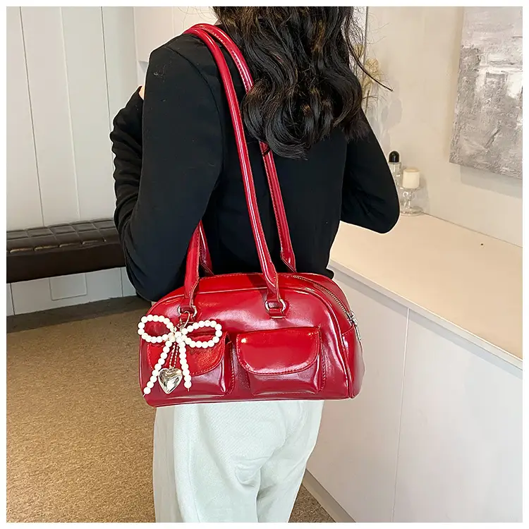 White Cross-Border Armpit Bag for Women — feature 12