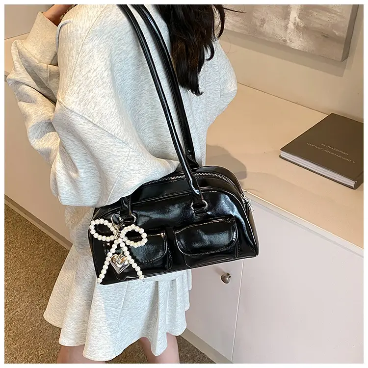 White Cross-Border Armpit Bag for Women — feature 13