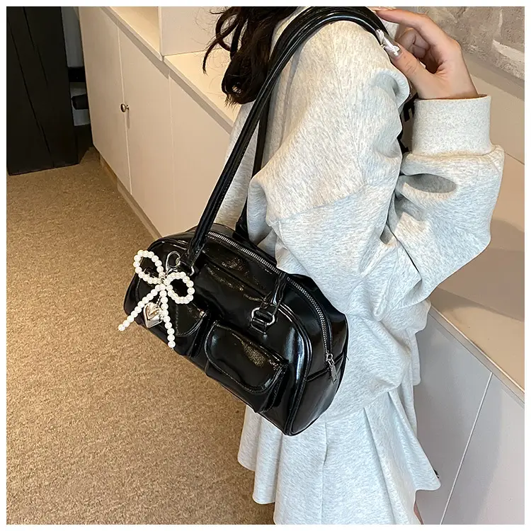 White Cross-Border Armpit Bag for Women — feature 14