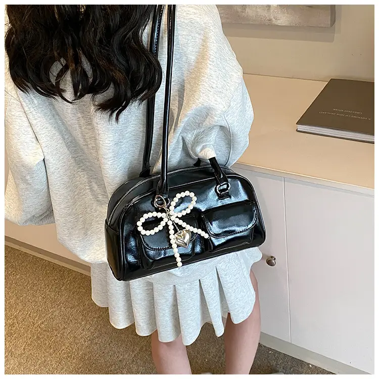 White Cross-Border Armpit Bag for Women — feature 15