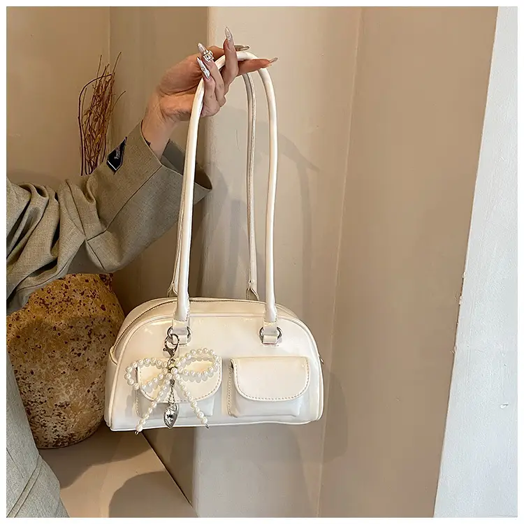 White Cross-Border Armpit Bag for Women — feature 18