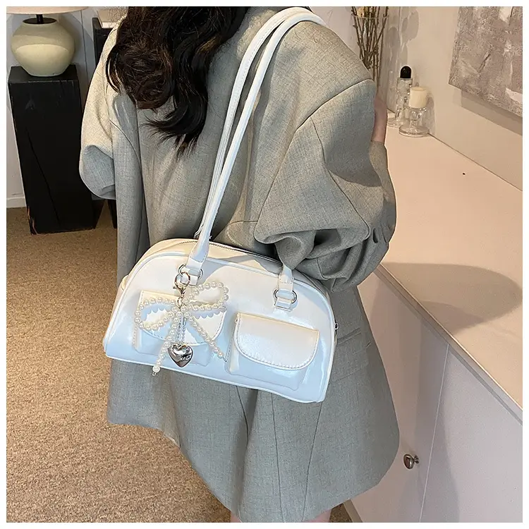 White Cross-Border Armpit Bag for Women — feature 20