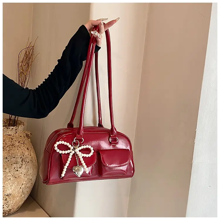 White Cross-Border Armpit Bag for Women — feature 9
