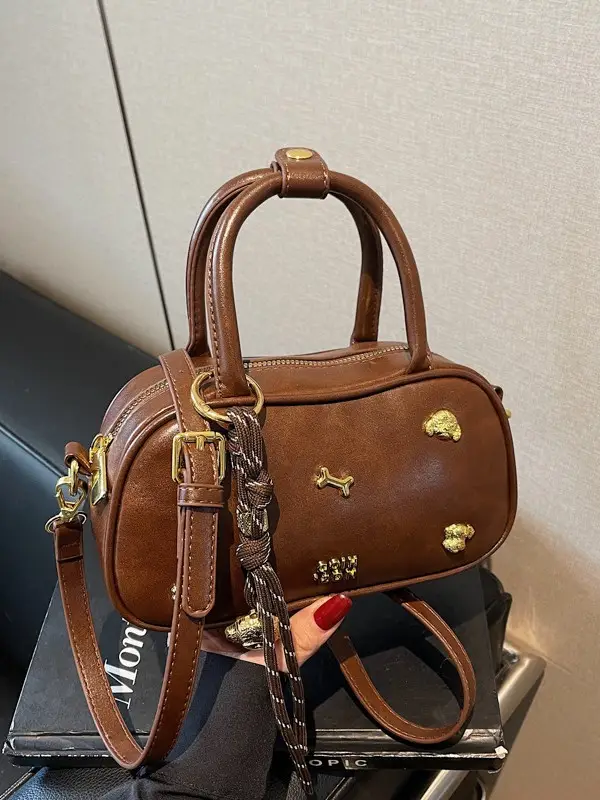 Women's Pink Shoulder Crossbody Bag Spring Summer 2025 - Image 10