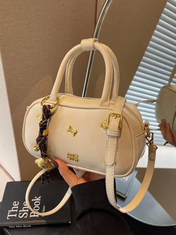 Women's Pink Shoulder Crossbody Bag Spring Summer 2025 - Image 12