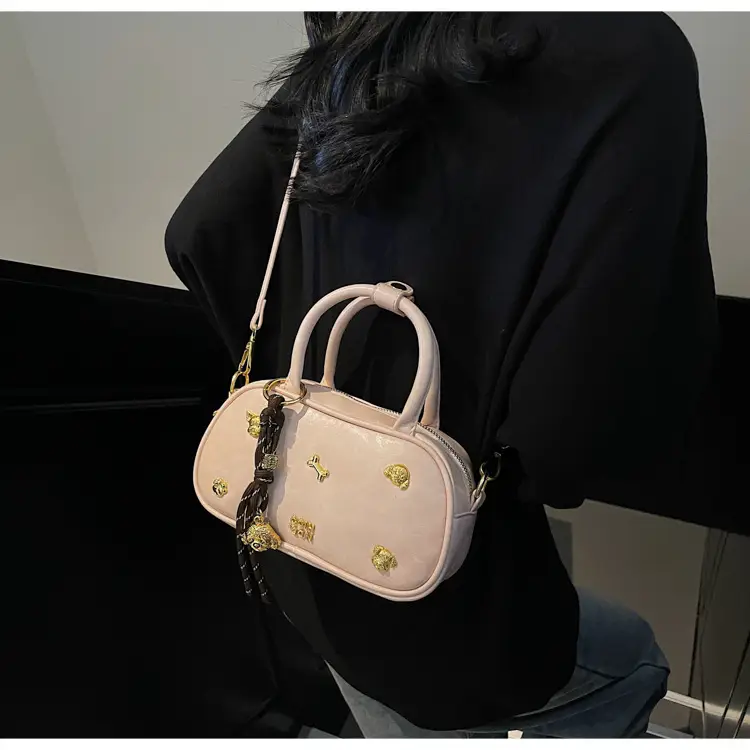 Women's Pink Shoulder Crossbody Bag Spring Summer 2025 — feature 10