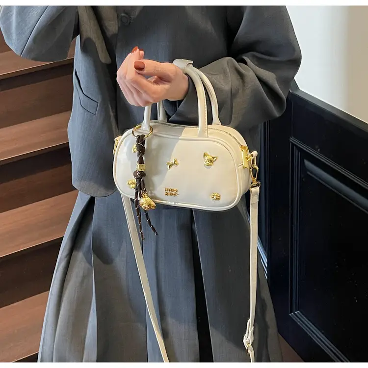Women's Pink Shoulder Crossbody Bag Spring Summer 2025 — feature 11