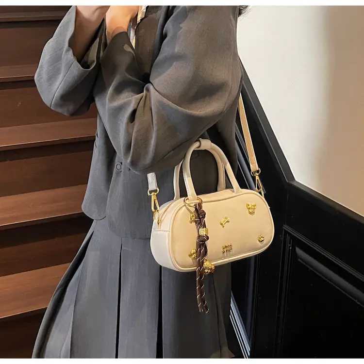 Women's Pink Shoulder Crossbody Bag Spring Summer 2025 — feature 12