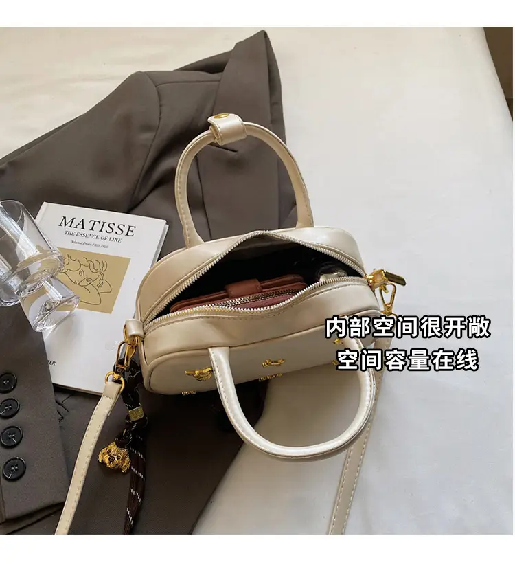 Women's Pink Shoulder Crossbody Bag Spring Summer 2025 — feature 7