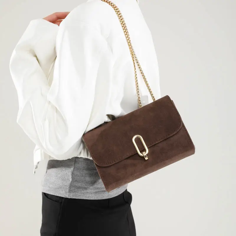 Korean Style Frosted Women's Chain Crossbody Bag - Image 6