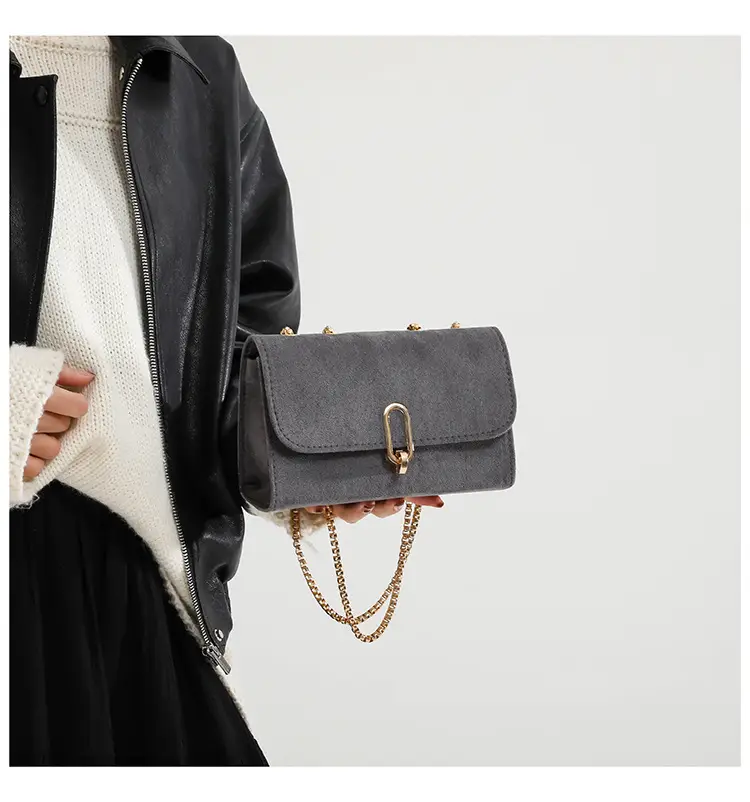 Korean Style Frosted Women's Chain Crossbody Bag — feature 17
