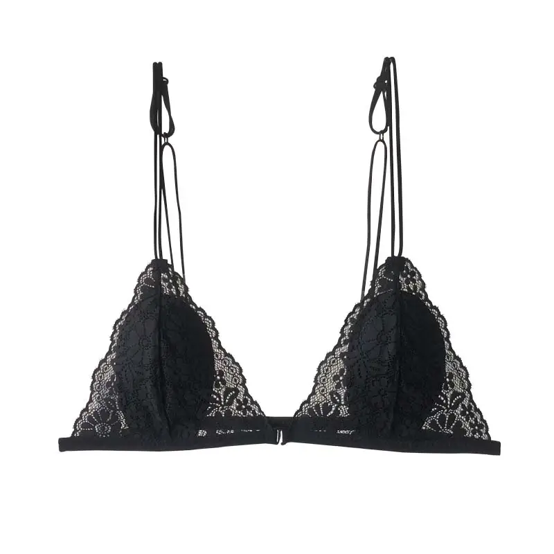French Style No Steel Ring Small Cup Underwear Women