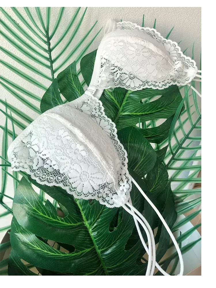 French Style No Steel Ring Small Cup Underwear Women — feature 12