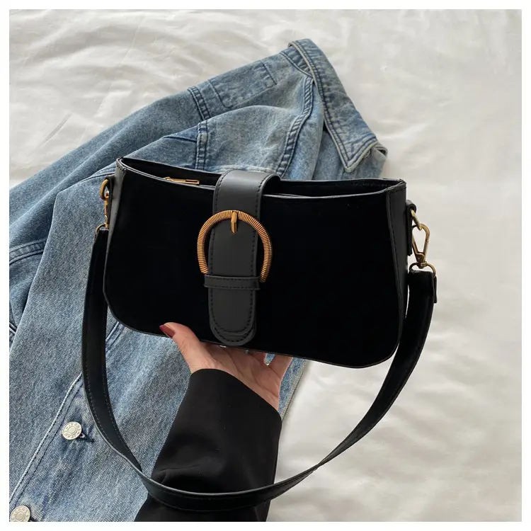 Women's Tan Shoulder Crossbody Bag with Long Strap — feature 23